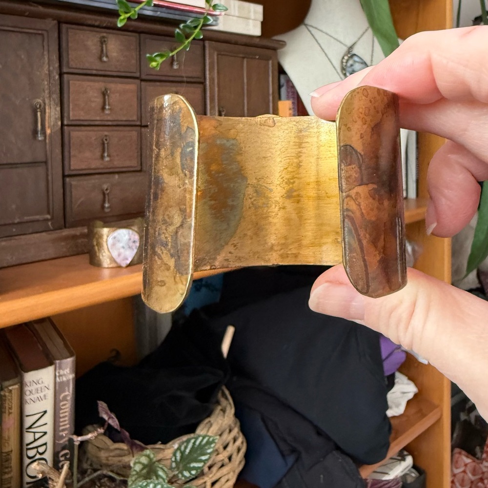 Cuff Bracelet With Labradorite - image 6